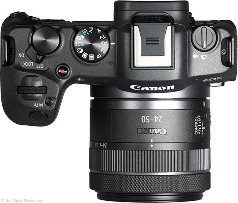 Camera fotográfica Canon EOS R8 kit lente RF 24-50mm F4.5-6.3 IS